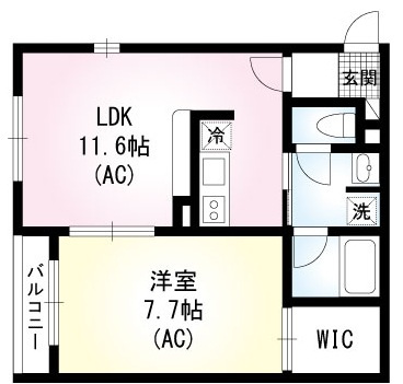陽だまりの詩Ｔ－７の間取り|間取りです。