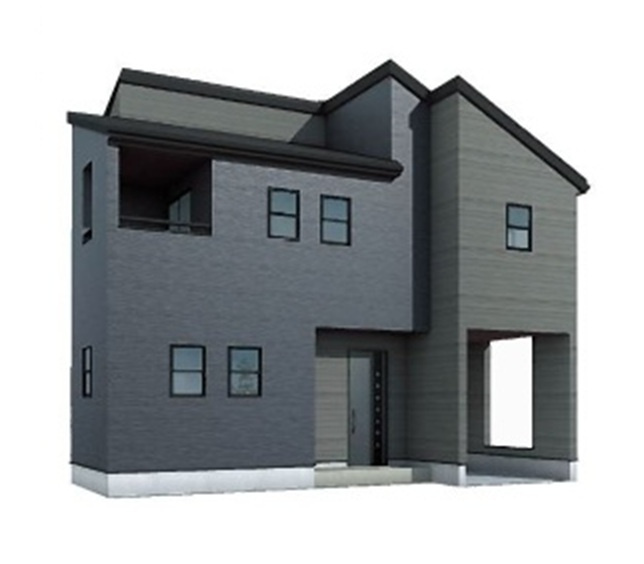 【仲介手数料無料】新築戸建　深谷市上野台505-3（全1棟）の外観パース