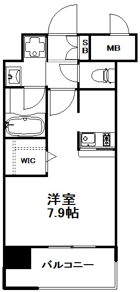 新品家具付きマンション博多駅南13A(KaGood福岡)