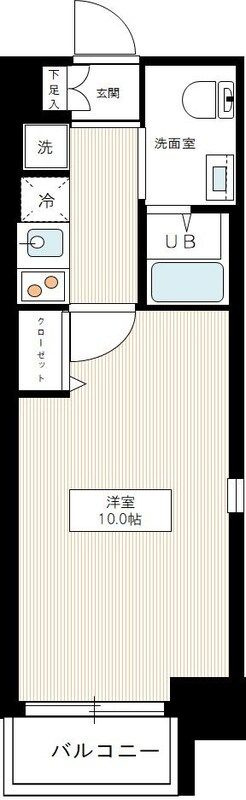 ミルーナヒルズ蔵前グロースの間取り|間取りです。