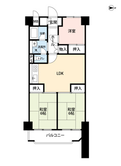 【間取り】 | シャンボール茨木