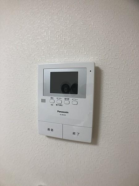 後楽園キャステールのセキュリティ|※別室参考写真です。モニター付インターホン