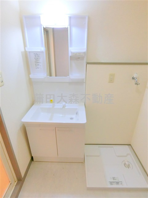 アールコート南六郷の洗面所|独立洗面台