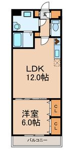 ディリジェント　サトウの間取り|間取りです。