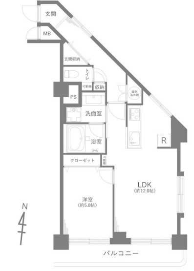 【間取り】 | キャッスルマンション代官山