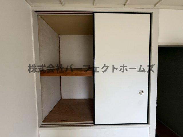倉治3丁目テラスハウス　の収納|収納豊富です