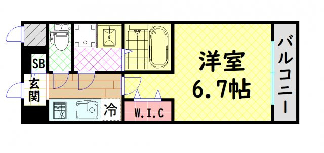 【間取り】 | Quintet NAMBA