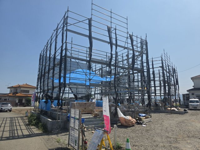 神川町熊野堂第１　の外観|４号棟現地現況（2026年08月25日）撮影