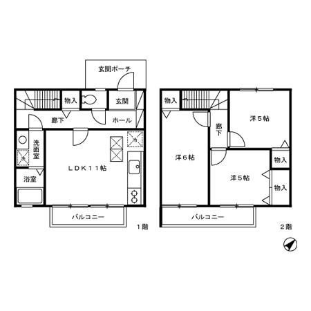 【間取り】 | メゾンメルベーユM