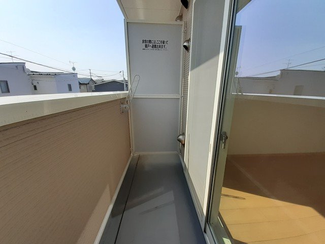 メゾンノワールのバルコニー
