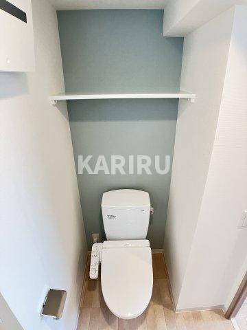 ワールドアイ大阪城EASTアドバンスのトイレ