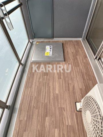 ワールドアイ大阪城EASTアドバンスのバルコニー