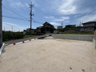 【外観】 | 土地　サントピア玉島八島　24号地 | 土地外観。北東側から撮影。