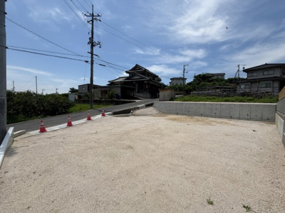 【外観】 | 土地　サントピア玉島八島　24号地 | 土地外観。北東側から撮影。