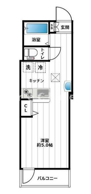 アレイ町屋の間取り
