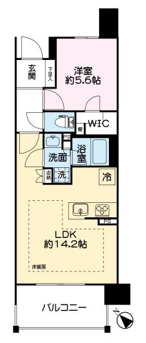 レーベン千種吹上AVANCAの間取り