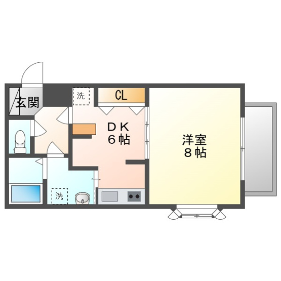 【間取り】 | ラフィーネ大供