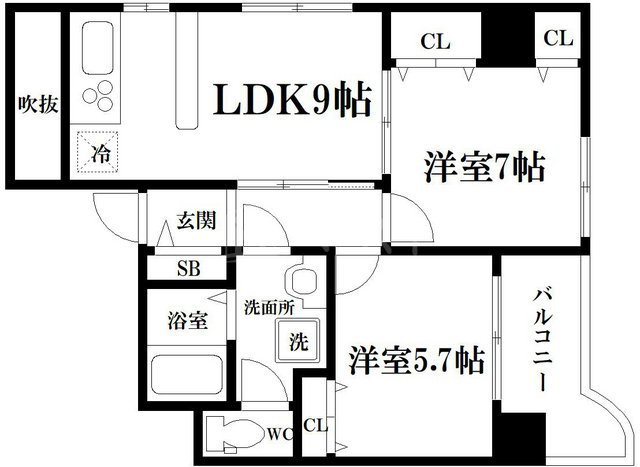 GRAZIO日本１の間取り