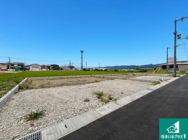 ●磯城郡田原本町阪手　第４期　売土地の外観|現在はこんな感じです。完成までが待ち遠しいですね。