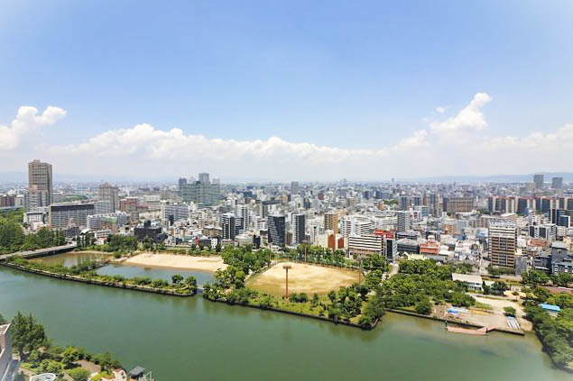 【展望】 | ＯＡＰレジデンスタワー東館 | 高層階ならではの、大川を望む開放的な眺望をお楽しみいただけます♪