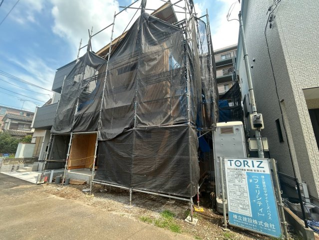 【仲介手数料無料】和光市新倉３期の前面道路含む現地写真