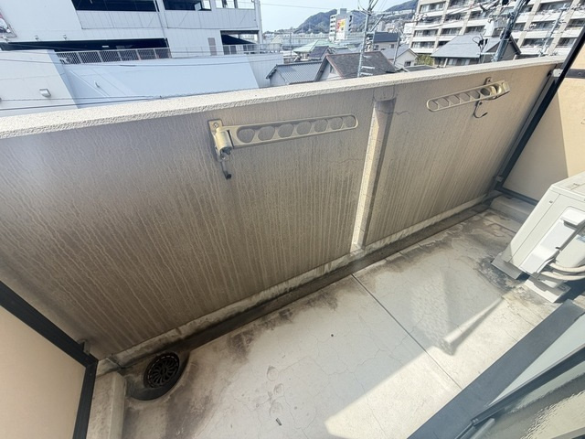 西広島ビレッジのバルコニー