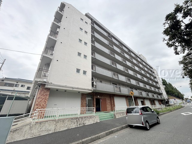 【現況写真】 | ニューハイム徳丸 | 外観と前面道路の様子。