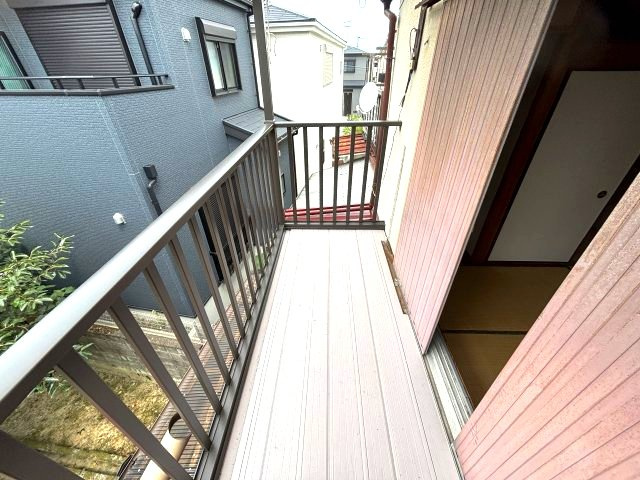 西板持町8丁目戸建のバルコニー