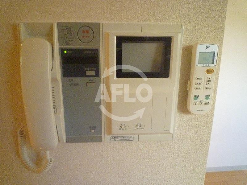 エスリード心斎橋西のセキュリティ|エスリード心斎橋西　モニター付きインターフォン