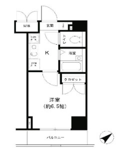 Ｔ＆Ｇ東池袋マンションの間取り