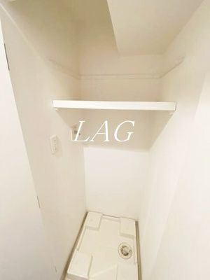 【設備】 | メイクスデザイン清澄白河アジールコート | 室内洗濯機置き場です。