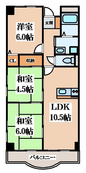 【間取り】 | 野崎駅前ビル