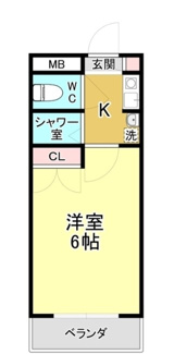 【間取り】 | ジョイフル向ヶ丘遊園第２ | 間取りです。