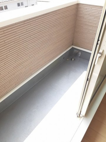 メゾン　ソレイユのバルコニー