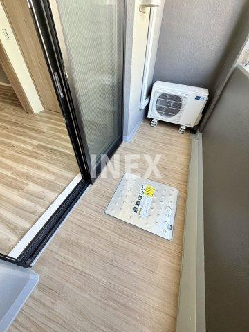 横浜市中区住吉町３丁目の賃貸マンションのバルコニー
