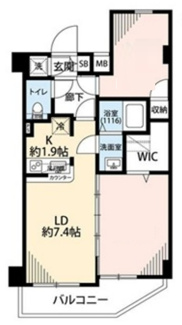 【間取り】 | プレール・ドゥーク東品川 | 間取りです。