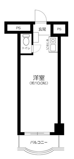 【間取り】 | ニュー竹宝ビル