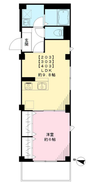 セレンディピティの間取り