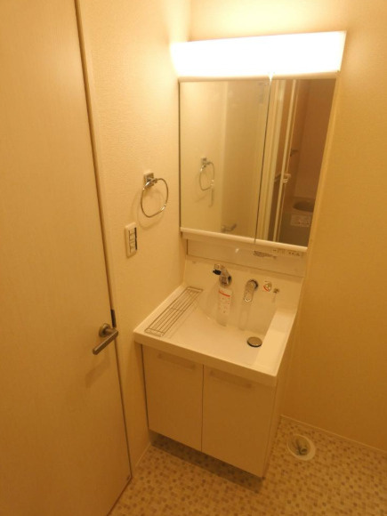 セレンディピティの洗面所|忙しい朝には欠かせない洗面所です