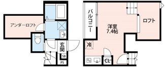 【間取り】 | ｒｏｂｏｔ　ｈｏｍｅ　西大宮Ｂ | 間取りです。