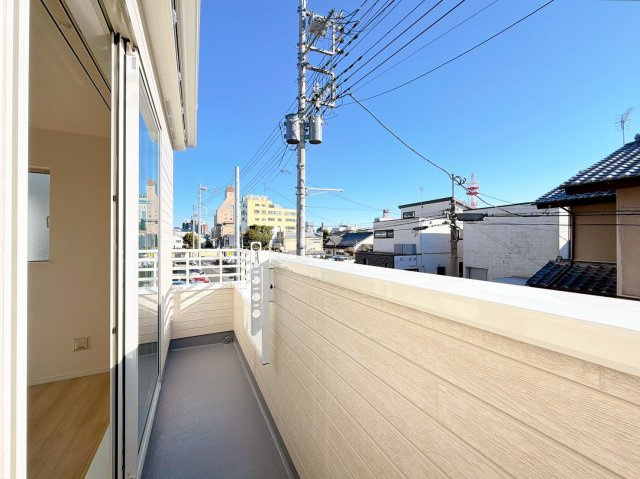 【バルコニー】 | 前橋市朝日が丘町　新築住宅 | 同社施工例