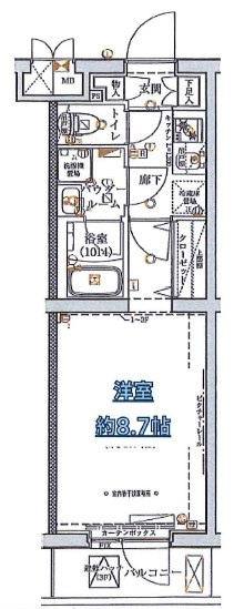 パティーナ大泉学園の間取り|間取りです。