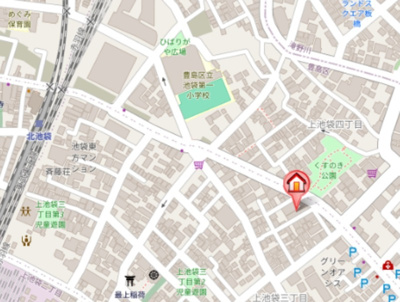 【地図】 | 扶桑ハイツ池袋