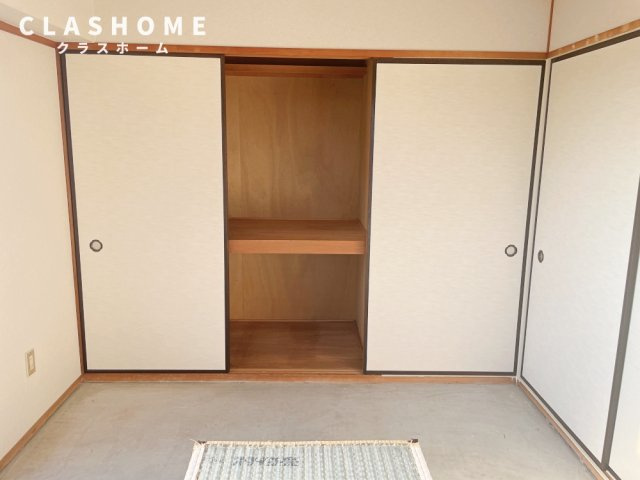 山石第一ハイツ　　刈谷市近郊の賃貸はクラスホームの収納|同物件の別部屋になります。