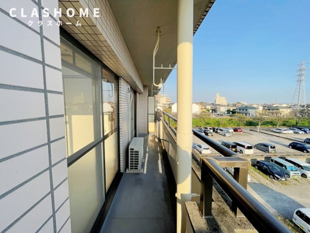 山石第一ハイツ　　刈谷市近郊の賃貸はクラスホームのバルコニー|同物件の別部屋になります。