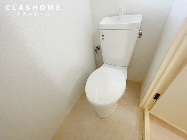 山石第一ハイツ　　刈谷市近郊の賃貸はクラスホームのトイレ|同物件の別部屋になります。
