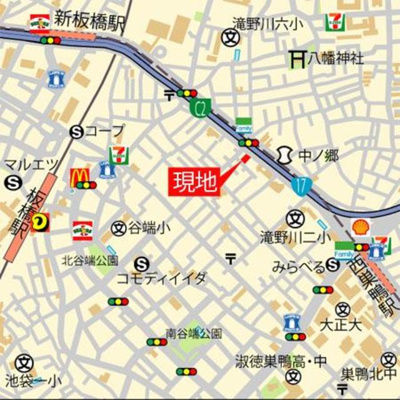 【地図】 | ルフォンプログレ滝野川