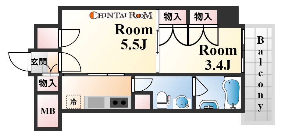 ｇ＋(ジープラス)の間取り