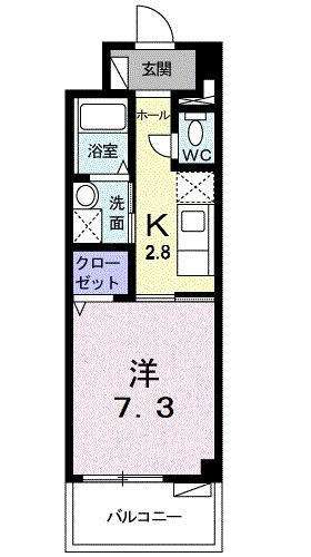 Ｔ’ｓ　ＣＵＢＥ　ＺＥＲＯの間取り