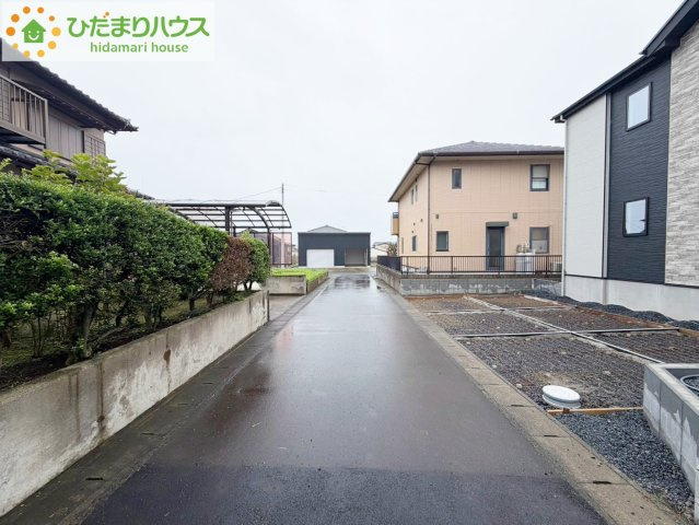ひたちなか市平磯遠原町1期　新築戸建の前面道路含む現地写真|閑静な住宅地で叶える穏やかな新生活☆彡